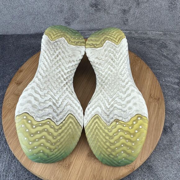 Nike Epic React Flyknit 2 Shoes Womens Size 6.5 White Teal Running BQ8927-105 - Picture 7 of 11